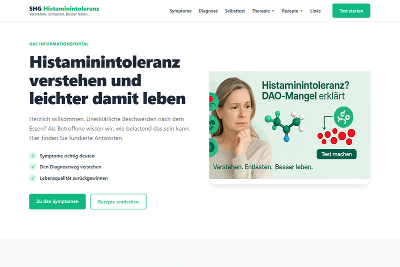 Startseite des Themenportals shg-hit.de